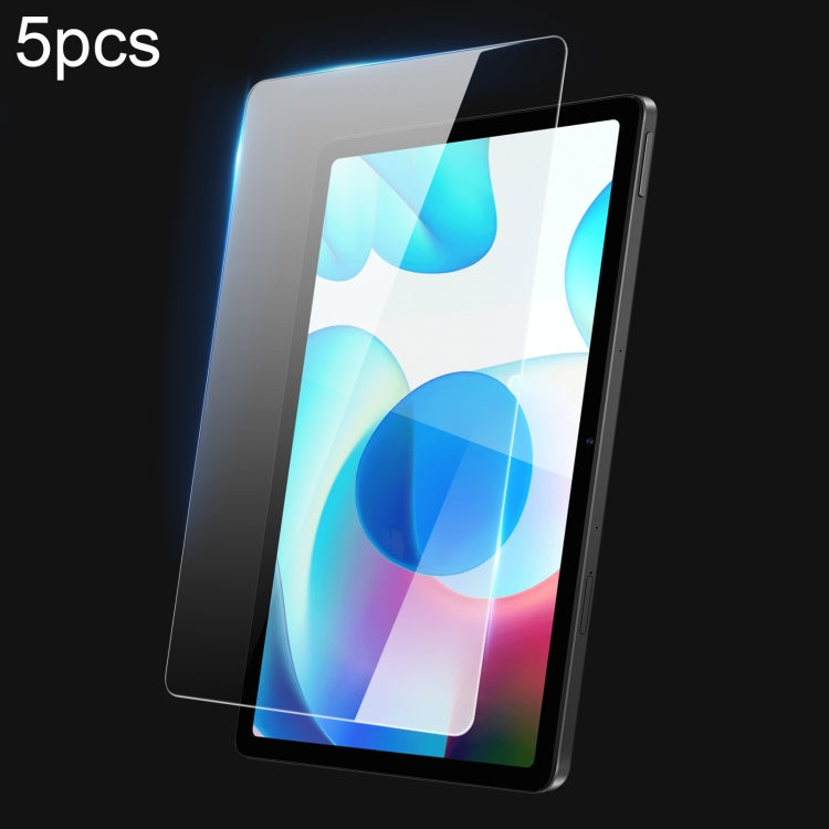 For Realme Pad 5pcs DUX DUCIS 0.33mm 9H HD Full Screen Tempered Glass Film - free shipping - PMC Jewellery - Order now!