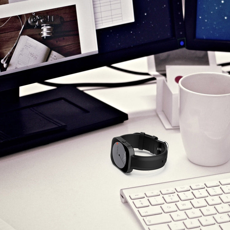 For CMF Watch Pro D395 22mm Round Tail Genuine Leather Watch Band(Black) - Watch Bands by PMC TechLife | Online Shopping South Africa | PMC TechLife