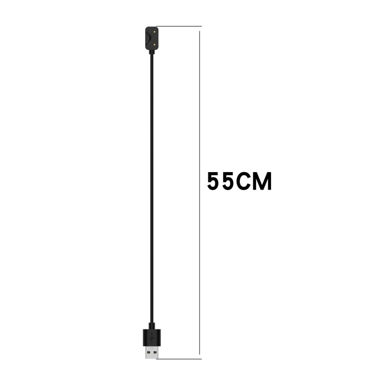 For Samsung Galaxy Fit 3 Official Style Smart Watch Charging Cable, Length: 55cm, Port:USB-A(Black) - free shipping - PMC TechLife - Order now!