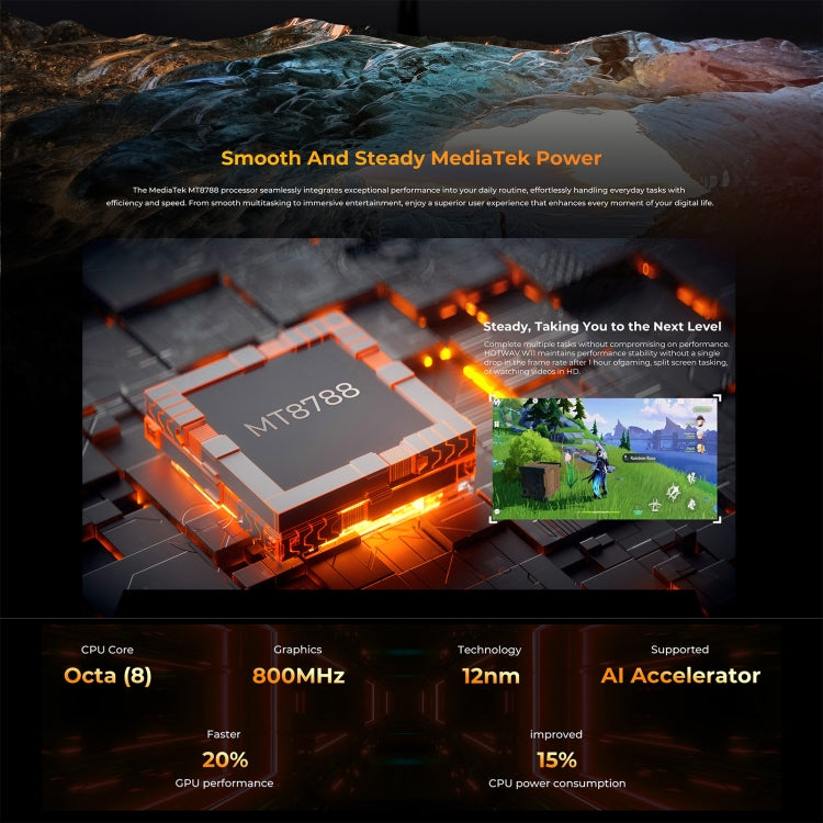 HOTWAV W11 Rugged Phone, 6GB+256GB, Night Vision, 20800mAh, 6.6 inch Android 13 MT8788 Octa Core, Network: 4G, OTG(Cosmic Black) - free shipping - PMC TechLife - Order now!