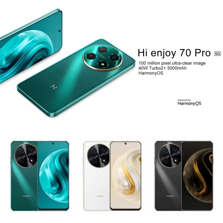 Hi Enjoy 70 Pro 5G, 8GB+128GB, Side Fingerprint Identification, 6.7 inch HarmonyOS 4.0 Dimensity 700 Octa Core 2.2GHz, Network: 5G, OTG, Not Support Google Play(White) - Huawei Mate & P by Huawei | Online Shopping South Africa | PMC Jewellery