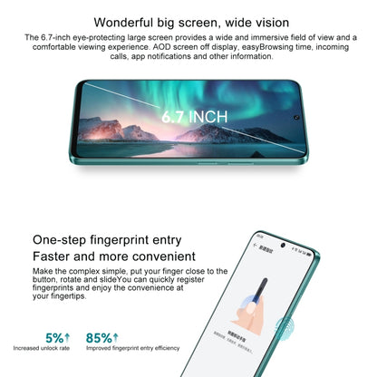 Hi Enjoy 70 Pro 5G, 8GB+256GB, Side Fingerprint Identification, 6.7 inch HarmonyOS 4.0 Dimensity 700 Octa Core 2.2GHz, Network: 5G, OTG, Not Support Google Play(Green) - Huawei Mate & P by Huawei | Online Shopping South Africa | PMC Jewellery