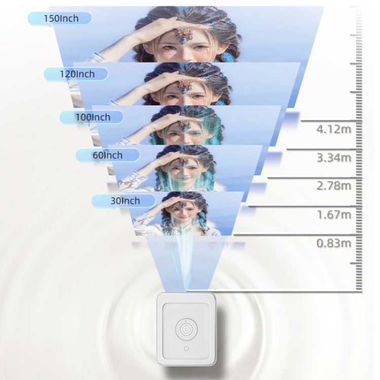 WOWOTO BL14Pro 4.41 inch LCD Display 1080P HD Smart Projector(US Plug) - LED Projector by WOWOTO | Online Shopping South Africa | PMC TechLife | Buy Now Pay Later Mobicred