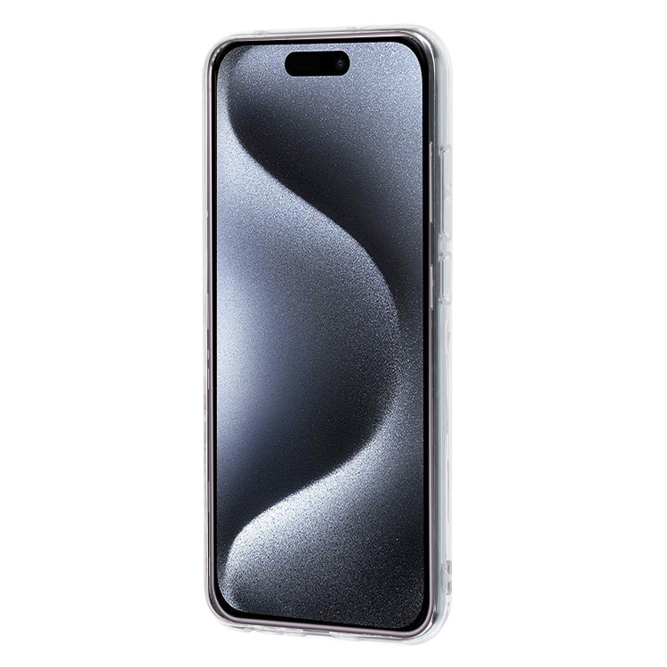 For iPhone 16 Colorful Painting Pattern TPU Phone Case(Black Cat) - iPhone 16 Cases by PMC TechLife | Online Shopping South Africa | PMC TechLife | Buy Now Pay Later Mobicred