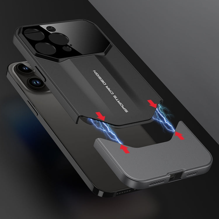 For iPhone 15 Pro Max GKK Imitation Ultimate Design All-inclusive Shockproof Phone Case(Balck) - iPhone 15 Pro Max Cases by GKK | Online Shopping South Africa | PMC Jewellery | Buy Now Pay Later Mobicred