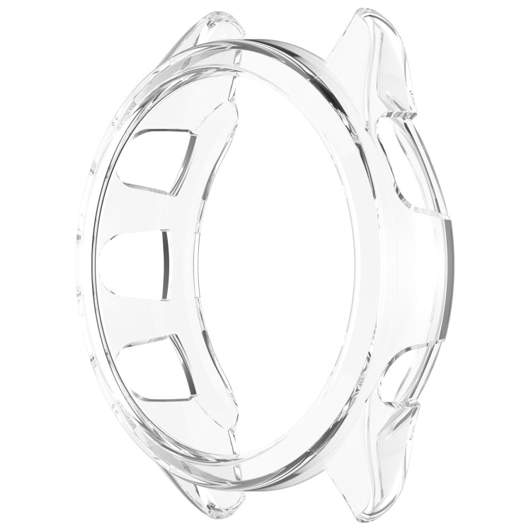 For Garmin Forerunner 165 / 165 Music Half Pack Hollow TPU Watch Protective Case(Transparent) - Watch Cases by PMC TechLife | Online Shopping South Africa | PMC TechLife