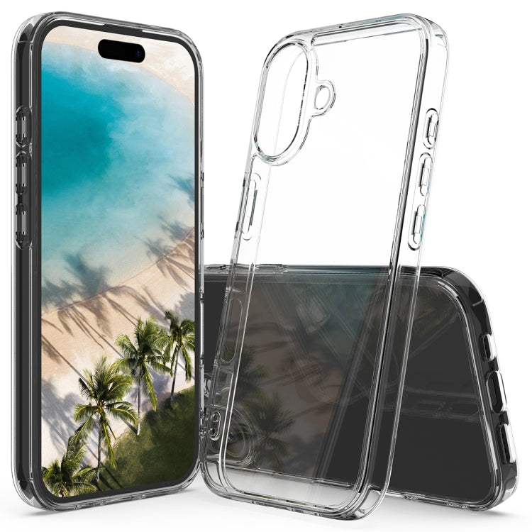 For iPhone 16 Plus Scratchproof Acrylic TPU Phone Case(Transparent) - iPhone 16 Plus Cases by PMC Jewellery | Online Shopping South Africa | PMC Jewellery | Buy Now Pay Later Mobicred