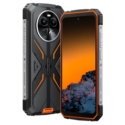 [HK Warehouse] Blackview BV8100 Rugged Phone, 8GB+256GB, 6.5 inch Android 14 MediaTek Helio G99 Octa Core up to 2.2GHz, Network: 4G, NFC, OTG(Orange) - Blackview by Blackview | Online Shopping South Africa | PMC Jewellery