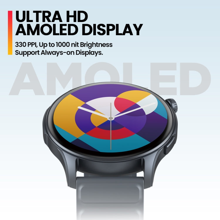 Zeblaze Btalk 3 Pro 1.43 inch BT5.2 Fitness Wellness Smart Watch, Support Bluetooth Call / Sleep / Blood Oxygen / Heart Rate / Blood Pressure Health Monitor(Space Gray) - free shipping - PMC TechLife - Order now!