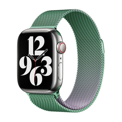 For Apple Watch Ultra 2 49mm Milan Gradient Loop Magnetic Buckle Watch Band(Light Violet) - Watch Bands by PMC Jewellery | Online Shopping South Africa | PMC Jewellery