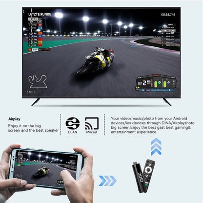 LEMFO DQ10 Allwinner H618 Quad Core ARM Cortex A53 8K HD Android TV Stick, RAM:2GB+16GB(UK Plug) - Android TV Sticks by LEMFO | Online Shopping South Africa | PMC Jewellery | Buy Now Pay Later Mobicred