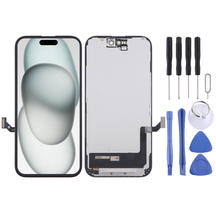 For iPhone 15 Soft DD OLED LCD Screen with Digitizer Full Assembly - LCD Related Parts by PMC Jewellery | Online Shopping South Africa | PMC Jewellery