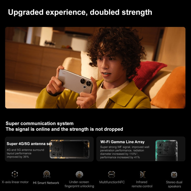 Xiaomi Redmi Turbo 3, 16GB+1TB, 6.67 inch Xiaomi HyperOS Snapdragon 8s Gen 3 Octa Core 3.0GHz, NFC, Network: 5G, Support Google Play(Black) - free shipping - PMC TechLife - Order now!
