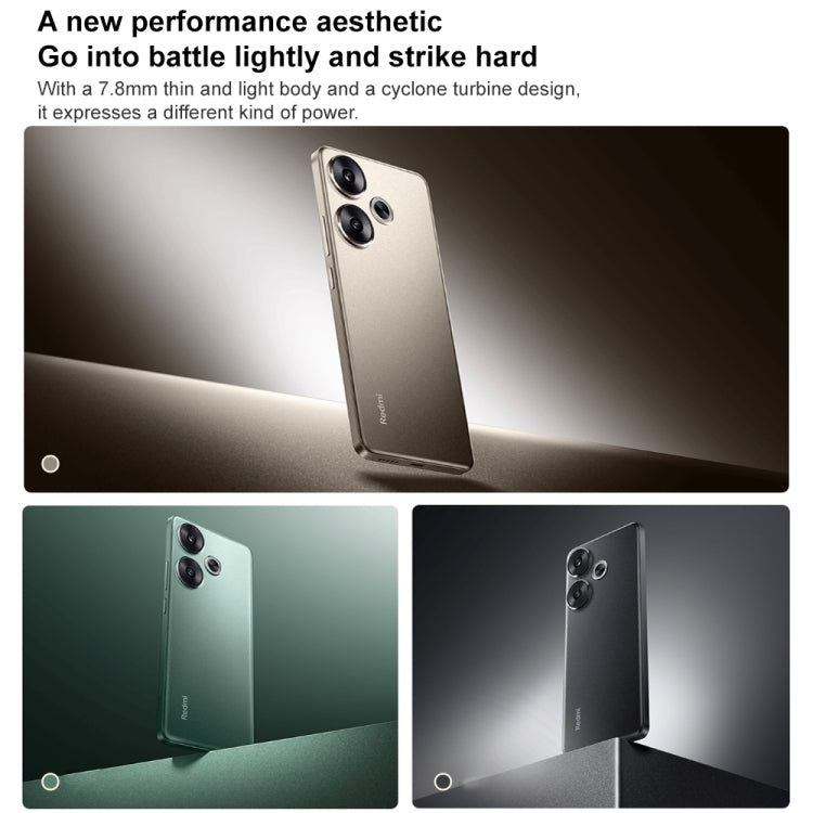 Xiaomi Redmi Turbo 3, 16GB+1TB, 6.67 inch Xiaomi HyperOS Snapdragon 8s Gen 3 Octa Core 3.0GHz, NFC, Network: 5G, Support Google Play(Black) - free shipping - PMC TechLife - Order now!