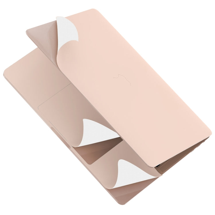 For MacBook Air 13.3 inch 2020 ZGA 5 in 1 Laptop All-round Protective Film(Gold) - free shipping - PMC Jewellery - Order now!