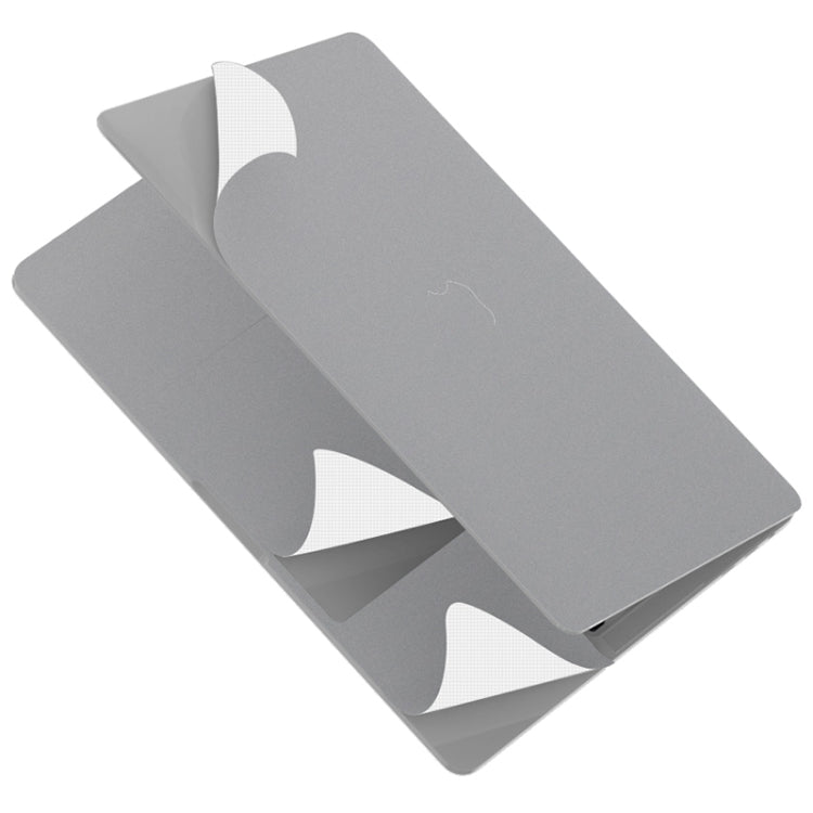 For MacBook Air 13.6 inch A2681 2022 ZGA 5 in 1 Laptop All-round Protective Film(Grey) - free shipping - PMC Jewellery - Order now!