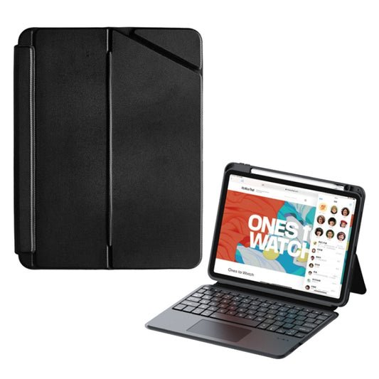 For iPad 10th Gen 10.9 2022 ZGA K01 Wireless Bluetooth Magnetic Keyboard Tablet Leather Case(Black) - Universal by ZGA | Online Shopping South Africa | PMC Jewellery