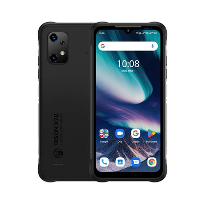 UMIDIGI BISON X20, 6GB+128GB , Face ID & Side Fingerprint Identification, 6.53 inch Android 13 MediaTek Helio P60 Octa Core, Network: 4G(Graphite Black) - UMIDIGI by UMIDIGI | Online Shopping South Africa | PMC Jewellery | Buy Now Pay Later Mobicred