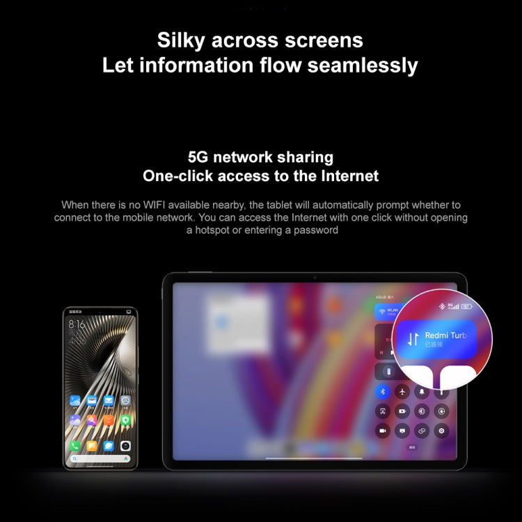 Xiaomi Redmi Pad Pro 12.1 inch Tablet PC, 8GB+256GB, HyperOS Qualcomm Snapdragon 7s Gen2 Octa Core, 10000mAh Battery(Dark Grey) - free shipping - PMC TechLife - Order now!