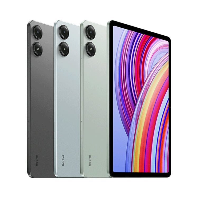 Xiaomi Redmi Pad Pro 12.1 inch Tablet PC, 8GB+128GB, HyperOS Qualcomm Snapdragon 7s Gen2 Octa Core, 10000mAh Battery(Cyan) - free shipping - PMC TechLife - Order now!