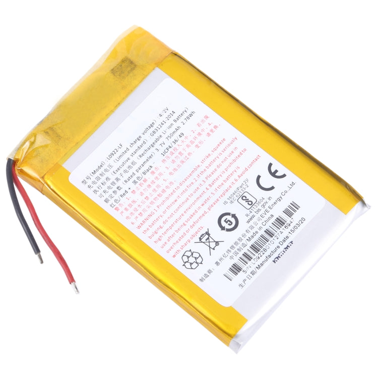For Amazfit EVE L0922-LF 750mAh Battery Replacement - For Watch by PMC Jewellery | Online Shopping South Africa | PMC Jewellery | Buy Now Pay Later Mobicred