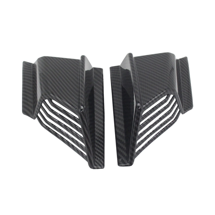 For Honda ADV160 2019-2023 Motorcycle Winglet Aerodynamic Wing Kit Spoiler(Carbon Fiber) - Ornamental Parts by PMC TechLife | Online Shopping South Africa | PMC TechLife | Buy Now Pay Later Mobicred