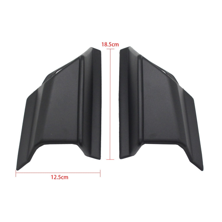 For Honda ADV160 2019-2023 Motorcycle Winglet Aerodynamic Wing Kit Spoiler(Carbon Fiber) - Ornamental Parts by PMC Jewellery | Online Shopping South Africa | PMC Jewellery | Buy Now Pay Later Mobicred