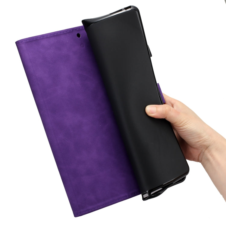 For iPad Pro 11 2024 Coconut Tree Embossed Smart Leather Tablet Case(Purple) - iPad Pro 11 2024 Cases by PMC Jewellery | Online Shopping South Africa | PMC Jewellery | Buy Now Pay Later Mobicred