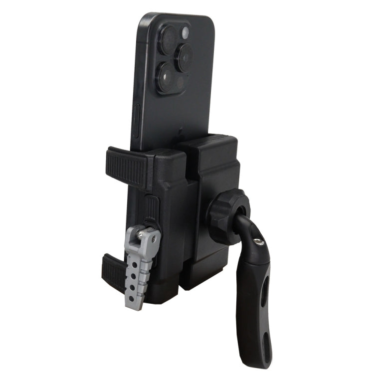 For Honda Gold Wing GL1800 F6B 2018-2024 Motorcycle Phone Navigation Holder(Black) - Holder by PMC Jewellery | Online Shopping South Africa | PMC Jewellery | Buy Now Pay Later Mobicred