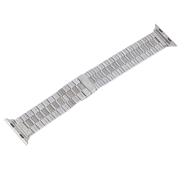 For Apple Watch SE 2023 40mm Bamboo Stainless Steel Magnetic Watch Band(Sliver) - free shipping - PMC TechLife - Order now!