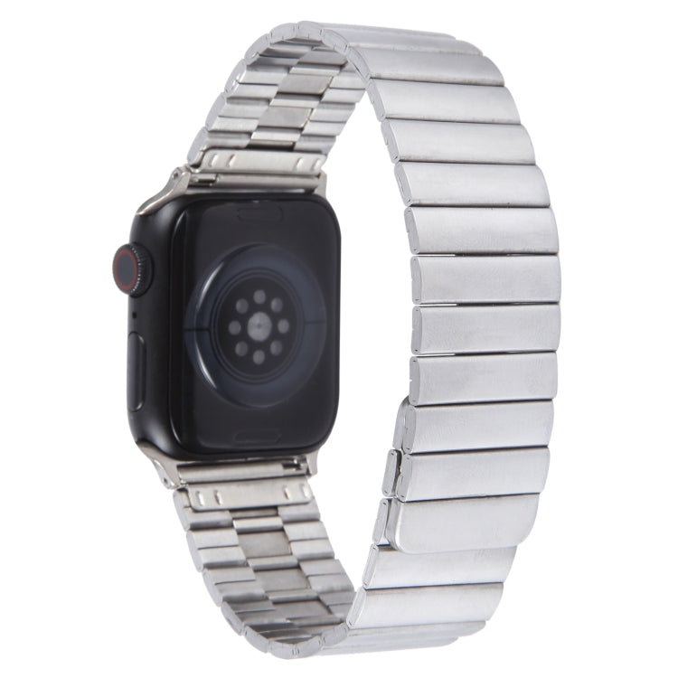 For Apple Watch SE 2023 40mm Bamboo Stainless Steel Magnetic Watch Band(Sliver) - free shipping - PMC TechLife - Order now!