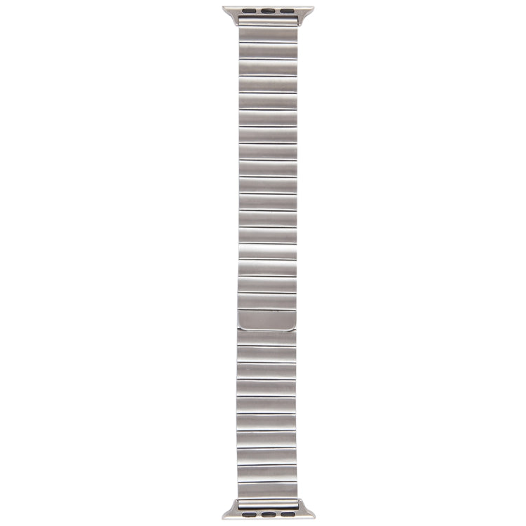 For Apple Watch Series 5 44mm Bamboo Stainless Steel Magnetic Watch Band(Sliver) - free shipping - PMC TechLife - Order now!