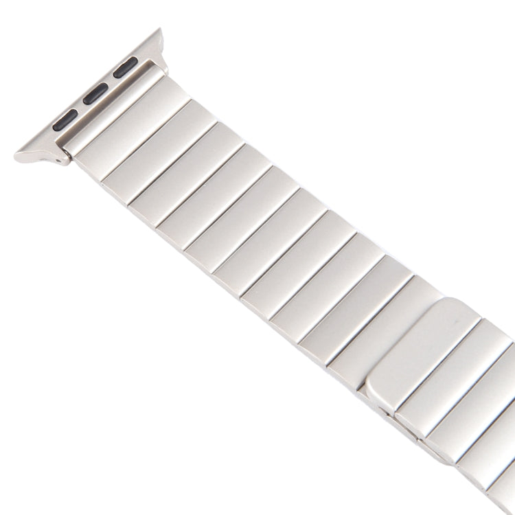 For Apple Watch Series 4 40mm Bamboo Stainless Steel Magnetic Watch Band(Starlight) - free shipping - PMC TechLife - Order now!