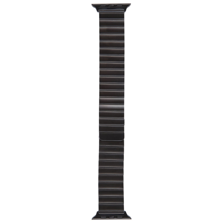 For Apple Watch 38mm Bamboo Stainless Steel Magnetic Watch Band(Black) - free shipping - PMC TechLife - Order now!