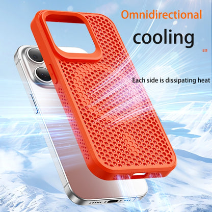 For iPhone 16 Pro Max MagSafe Magnetic Heat Dissipation Phone Case(Orange) - iPhone 16 Pro Max Cases by PMC Jewellery | Online Shopping South Africa | PMC Jewellery | Buy Now Pay Later Mobicred