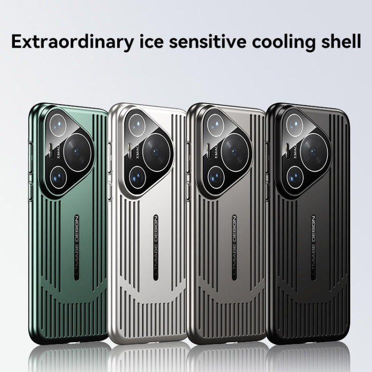 For Huawei Pura 70 Ice Sense Heat Dissipation Electroplating Frosted Phone Case(Light Green) - Huawei Cases by PMC Jewellery | Online Shopping South Africa | PMC Jewellery | Buy Now Pay Later Mobicred