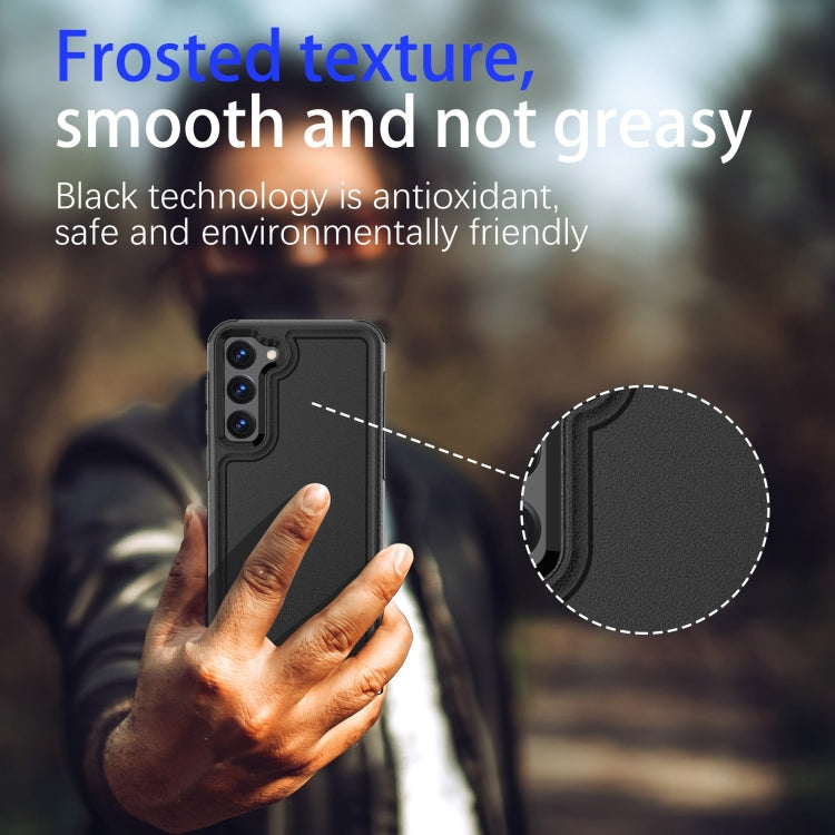 For Samsung Galaxy S23 5G RedPepper Armor PC Hybrid TPU Phone Case(Black) - Galaxy S23 5G Cases by RedPepper | Online Shopping South Africa | PMc TechLife | Buy Now Pay Later Mobicred