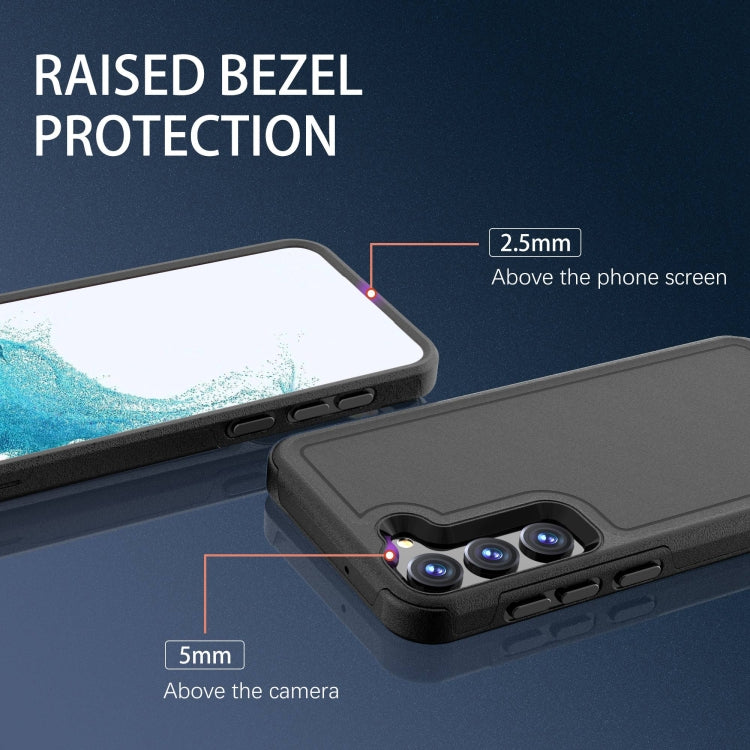 For Samsung Galaxy S23 5G RedPepper Armor PC Hybrid TPU Phone Case(Black) - Galaxy S23 5G Cases by RedPepper | Online Shopping South Africa | PMc TechLife | Buy Now Pay Later Mobicred