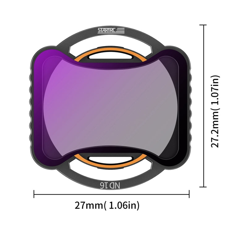 For DJI Avata 2 STARTRC Drone Lens Filter, Lens:3 in 1 ND8/16/32 -  by STARTRC | Online Shopping South Africa | PMC Jewellery
