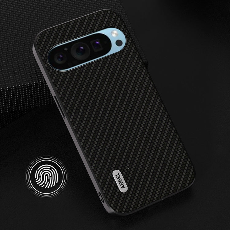 For Google Pixel 9 ABEEL Carbon Fiber Texture Protective Phone Case(Black) - Google Cases by PMC Jewellery | Online Shopping South Africa | PMC Jewellery | Buy Now Pay Later Mobicred