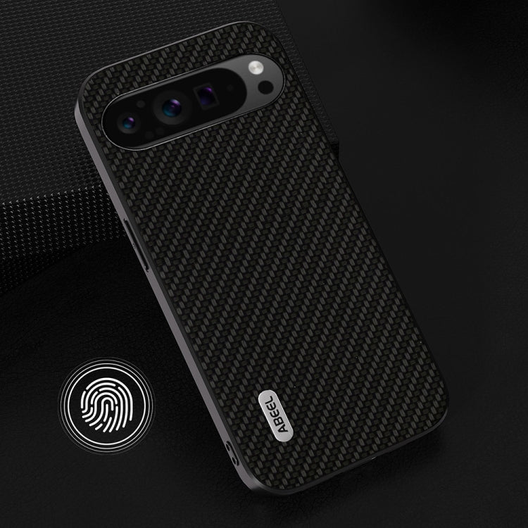 For Google Pixel 9 Pro ABEEL Carbon Fiber Texture Protective Phone Case(Black) - Google Cases by PMC Jewellery | Online Shopping South Africa | PMC Jewellery | Buy Now Pay Later Mobicred