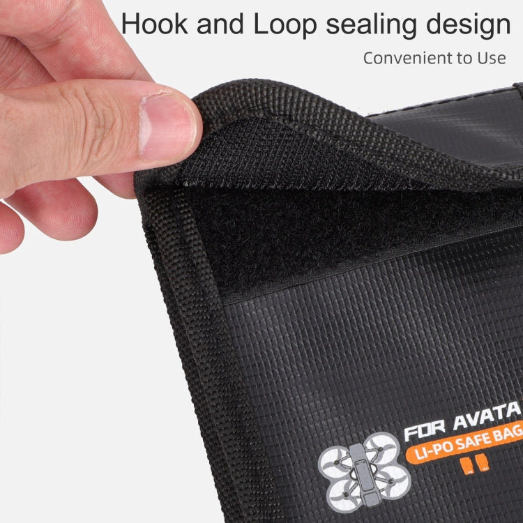 For DJI Avata 2 Sunnylife Battery Explosion-proof Safe Bag Protective Li-Po Safe Bag(For 2pcs Batteries) - Cases & Bags by Sunnylife | Online Shopping South Africa | PMC TechLife | Buy Now Pay Later Mobicred