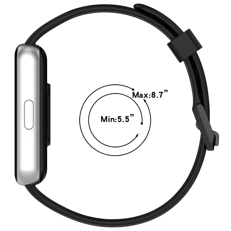 For Samsung Galaxy Fit 3 Hole Style Dual Buckle Silicone Watch Band(Dark Green) - Watch Bands by PMC TechLife | Online Shopping South Africa | PMC TechLife