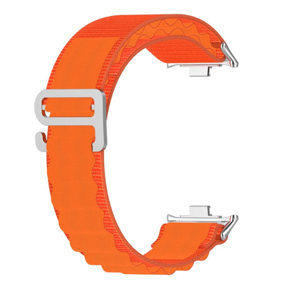 For Xiaomi Mi Band 8 Pro / Redmi Watch 4 Loop Nylon Watch Band(Orange) - Watch Bands by PMC Jewellery | Online Shopping South Africa | PMC Jewellery