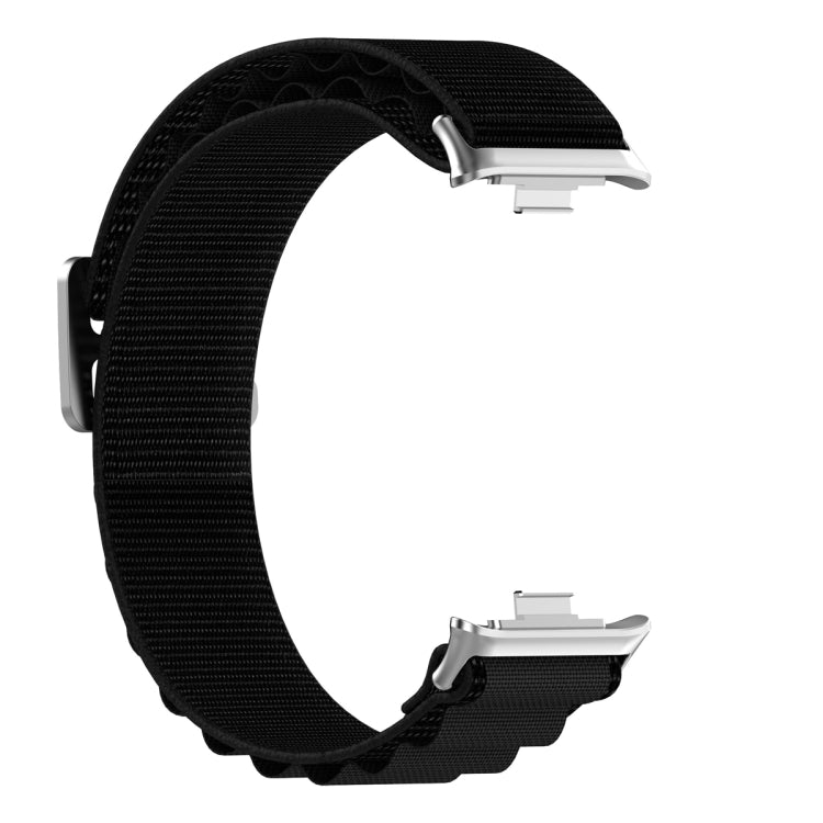 For Xiaomi Mi Band 8 Pro / Redmi Watch 4 Loop Nylon Watch Band(Black) - Watch Bands by PMC Jewellery | Online Shopping South Africa | PMC Jewellery