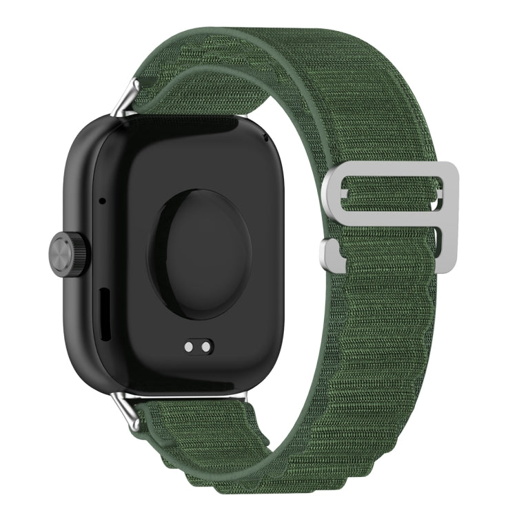 For Xiaomi Mi Band 8 Pro / Redmi Watch 4 Loop Nylon Watch Band(Green) - Watch Bands by PMC Jewellery | Online Shopping South Africa | PMC Jewellery