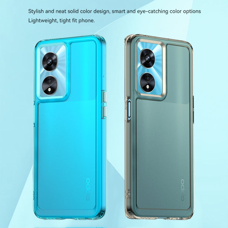 For OPPO A77 5G Candy Series TPU Phone Case(Transparent) - OPPO Cases by PMC Jewellery | Online Shopping South Africa | PMC Jewellery | Buy Now Pay Later Mobicred