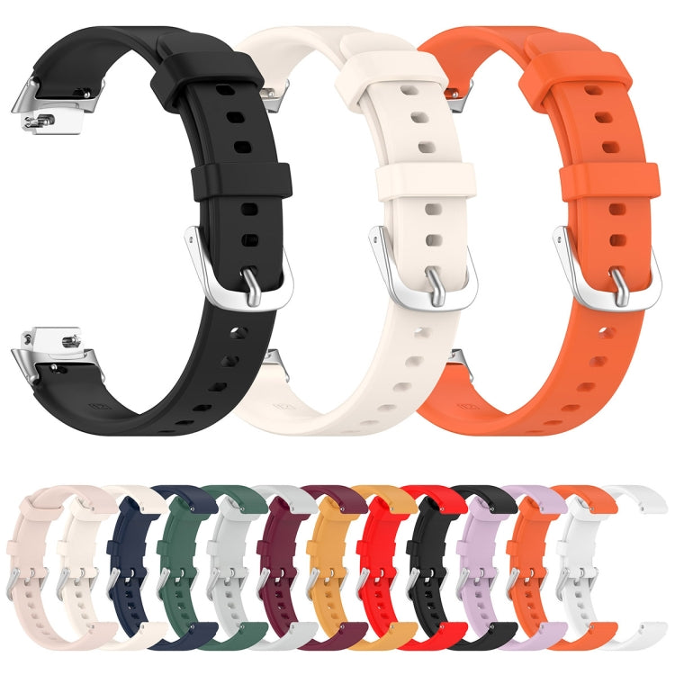 12mm Universal Solid Color Silver Buckle Silicone Watch Band(Black) - 20mm Bands by PMC TechLife | Online Shopping South Africa | PMC TechLife