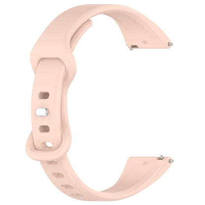 20mm Slim Reverse Buckle Silicone Watch Band(Flesh Pink) - 20mm Bands by PMC Jewellery | Online Shopping South Africa | PMC Jewellery