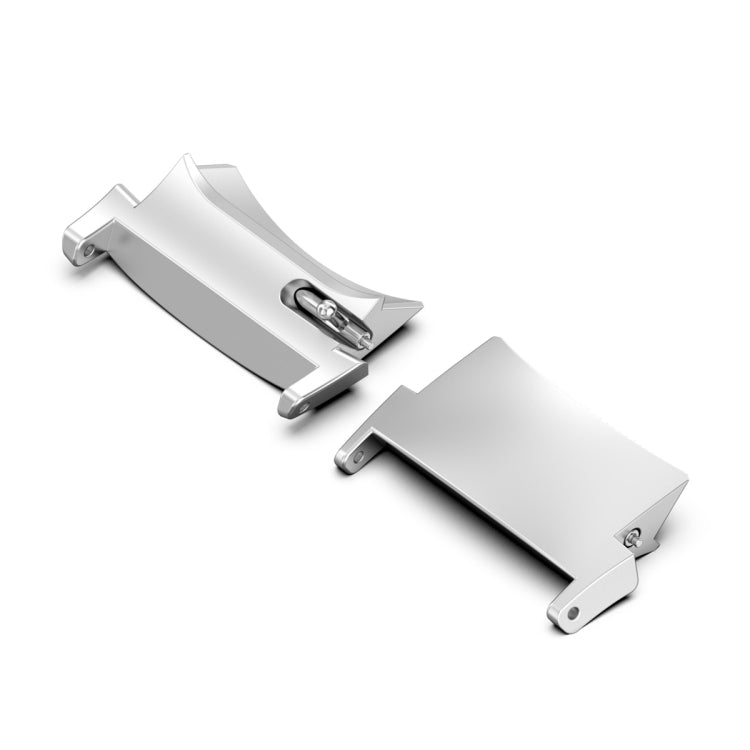 For OPPO Watch X / OnePlus Watch 2 1 Pair 22mm Watch Band Stainless Steel Connector(Silver) - Watch Bands by PMC TechLife | Online Shopping South Africa | PMC TechLife